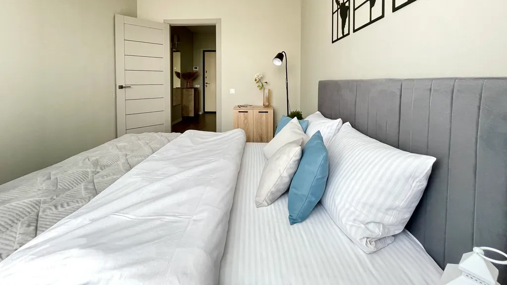 Квартира с видом на речной берег