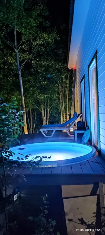 Домик для отдыха с собственным горячим чаном