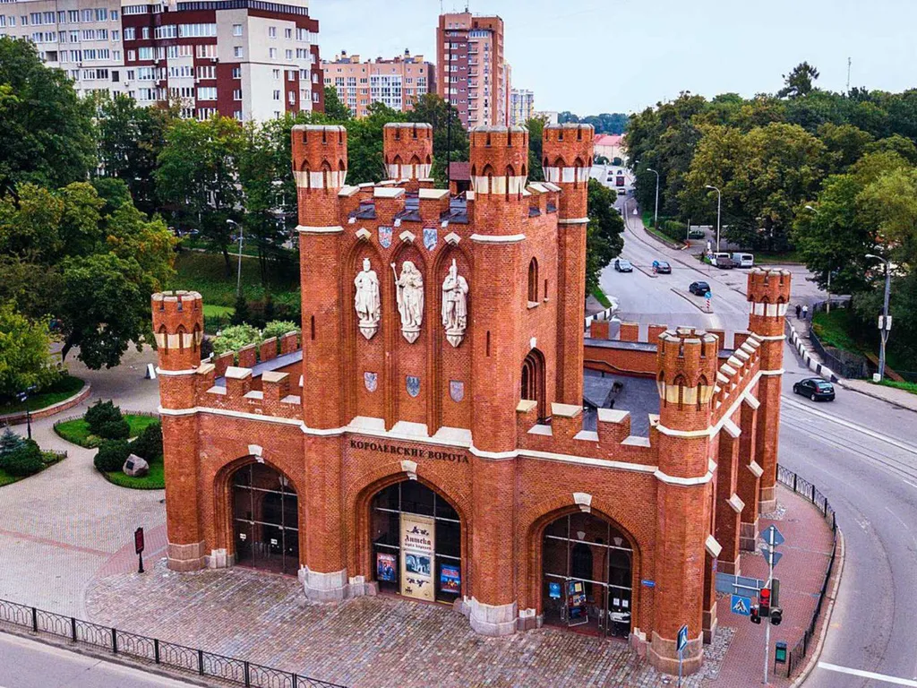 Квартира Квартира Стильный Аpart с панорамным видом в центре города — Калининград
