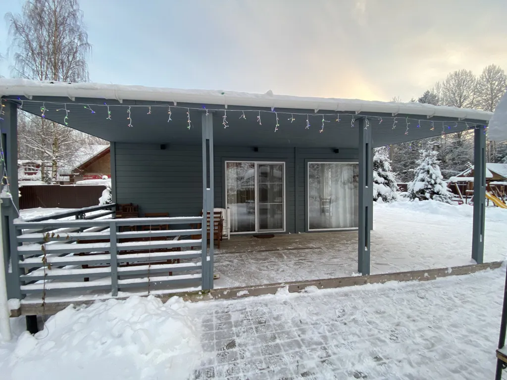 Уютный дом для семейного отдыха с баней и детской площадкой