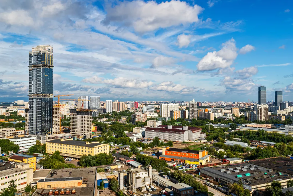 Квартира Квартира Great view 29 floor apartment 5 min walk to Butyrskaya metro — Москва