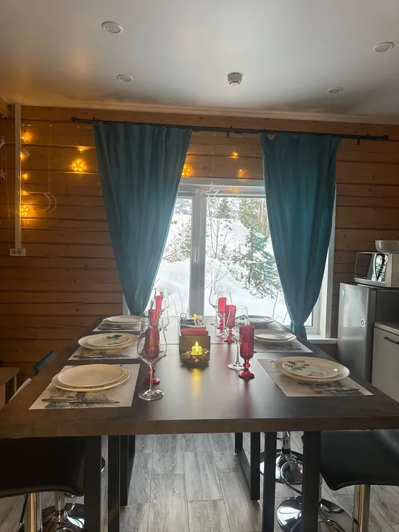 Коттедж ХоббитГеш уютный дом из бруса — Шерегеш