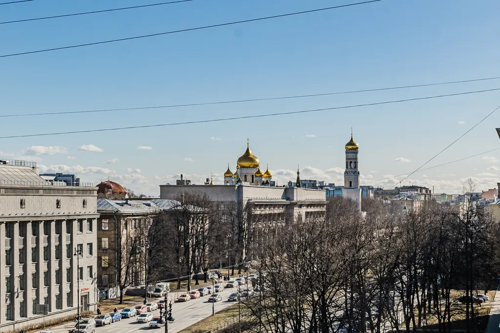Квартира Семейная квартира с видом на Новодевичий монастырь — Санкт-Петербург