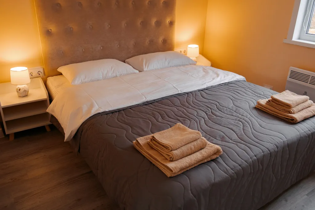 Уютный двухэтажный дом у склонов в Шерегеше