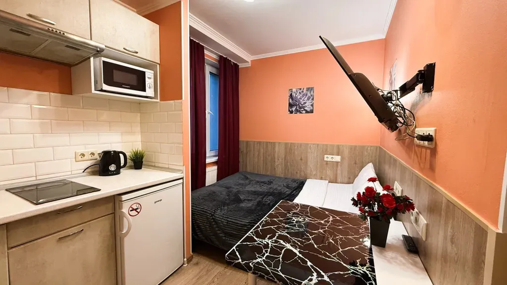 Квартира Квартира Уютная студия в ЖК «Город» — Москва