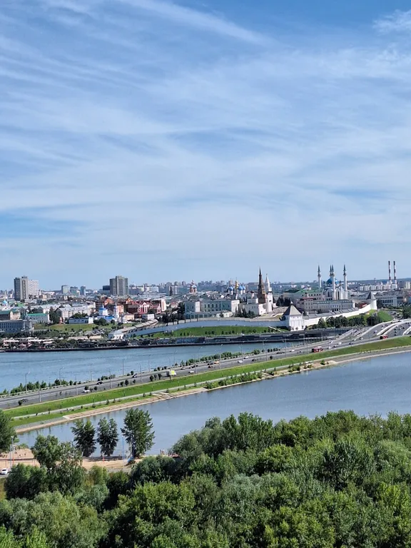 Квартира Квартира Вид на Кремль и набережную — Казань