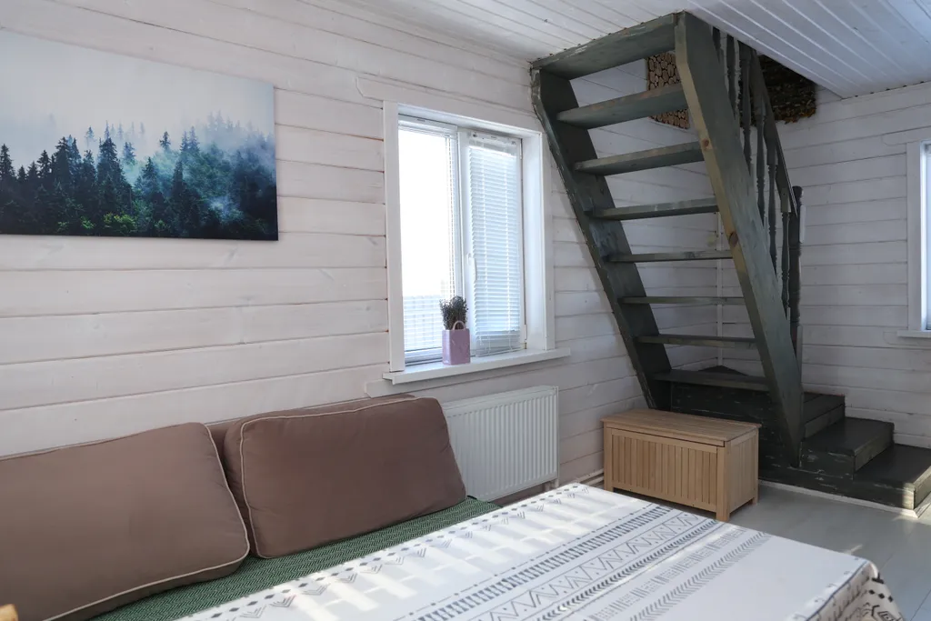 Новый дом с баней и купелью до 8 человек