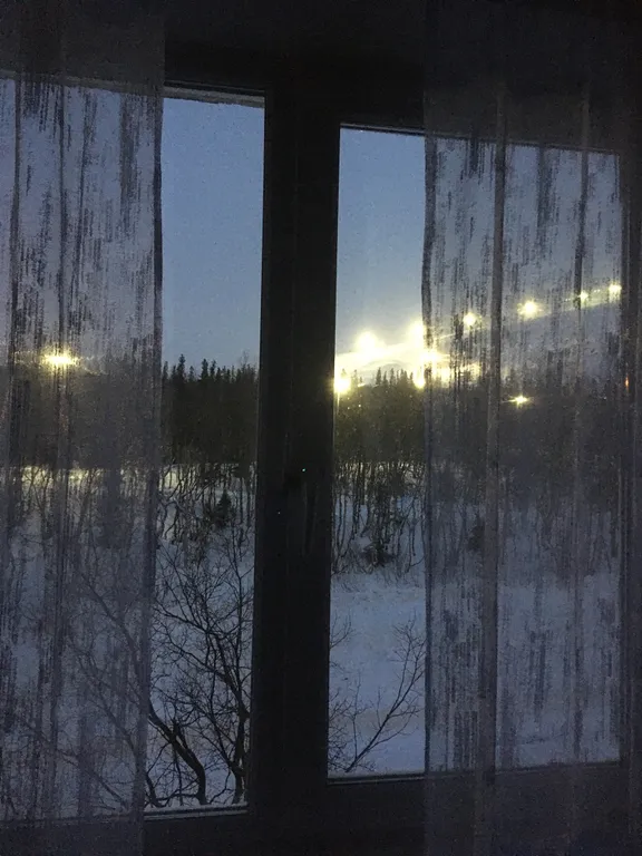 Уютная квартира Хибинская акварель с видом на Хибины