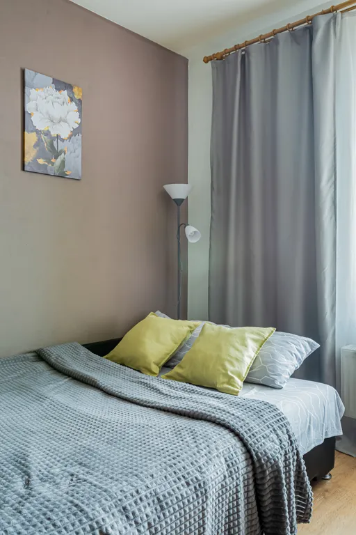 Квартира Просторная уютная студия, в пешей доступности метро 7-10 минут пешком — аренда посуточно в Мурино