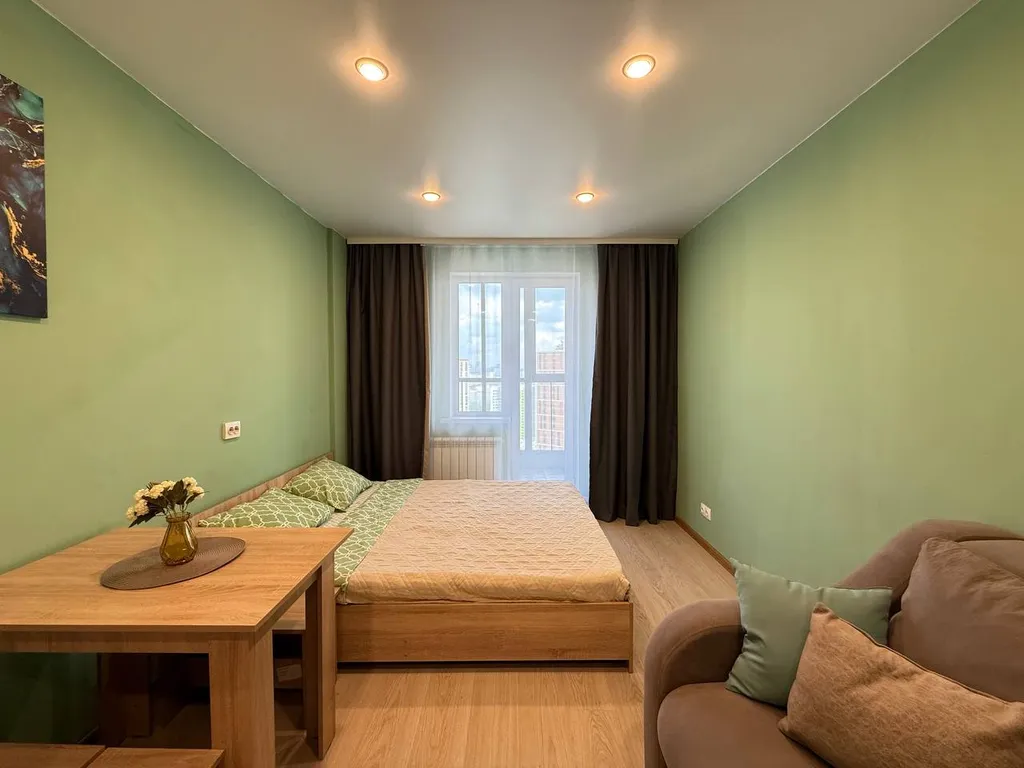 Квартира Квартира Новая студия рядом с аквапарком — Новосибирск