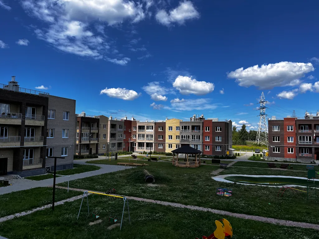 Уютная двухкомнатная квартира в новом районе с чистым воздухом