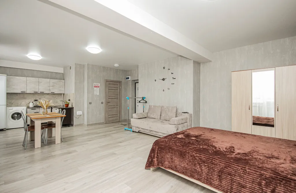 Уютная студия в Октябрьском районе