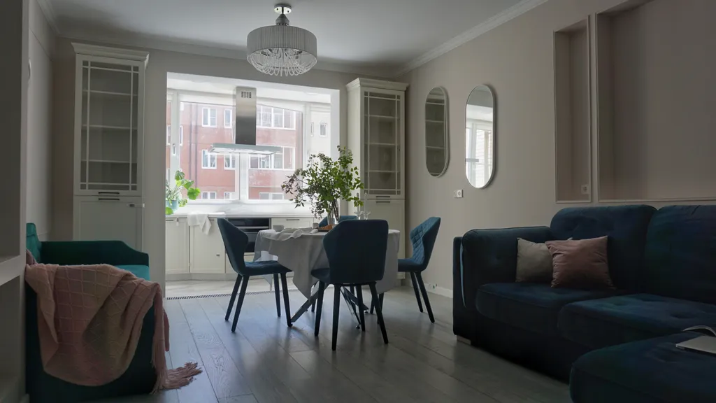 Просторная евро-трешка для большой семьи