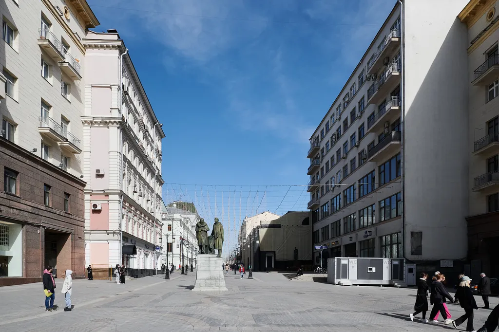 Квартира Квартира Евродвушка с видом на Кремль — Москва