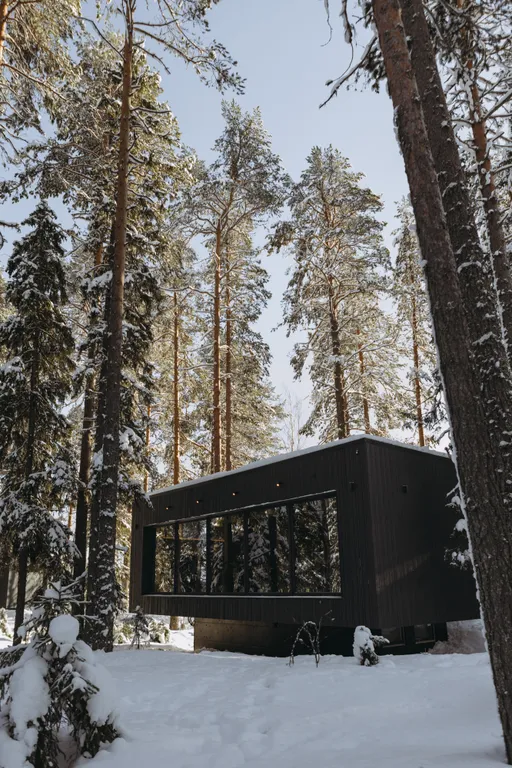 Дом у озера в Карелии