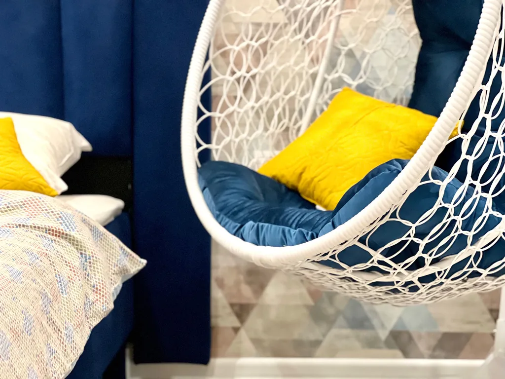 Стильная квартира для 4 гостей с зоной отдыха