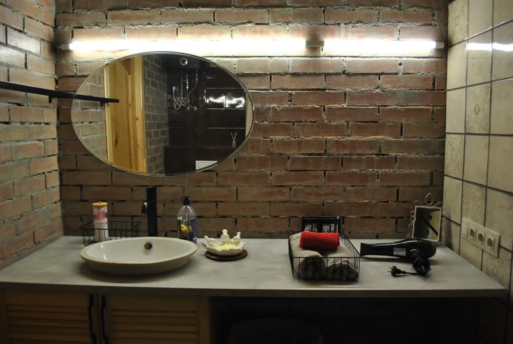 Эколофт с камином, мангалом, парковкой и отдельным входом в центре