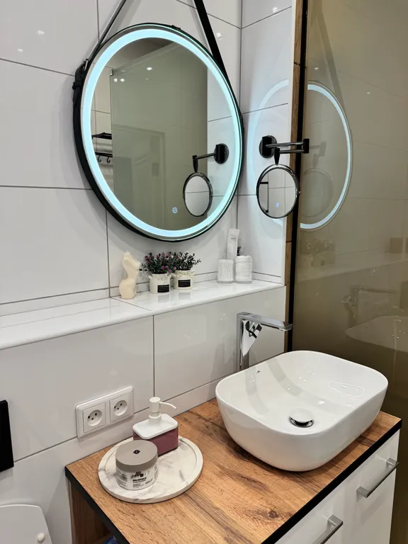 Уютная квартира на 24 этаже с прекрасным видом