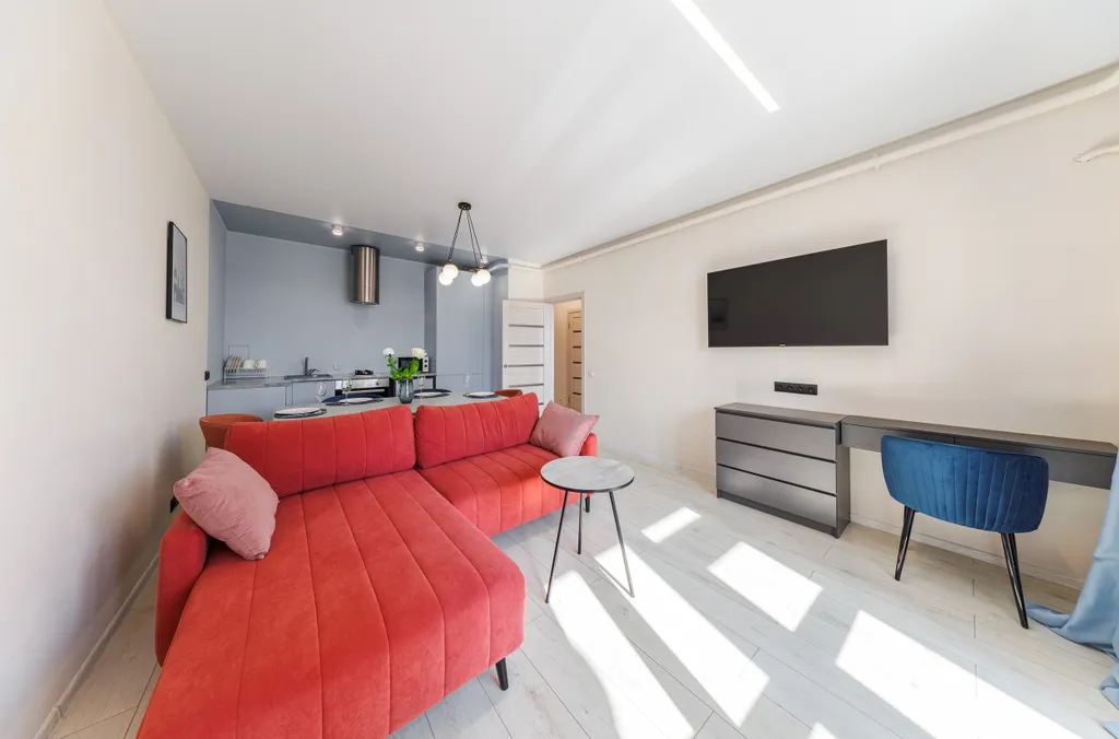 Квартира с дизайнерским ремонтом с уникальной придомовой площадкой