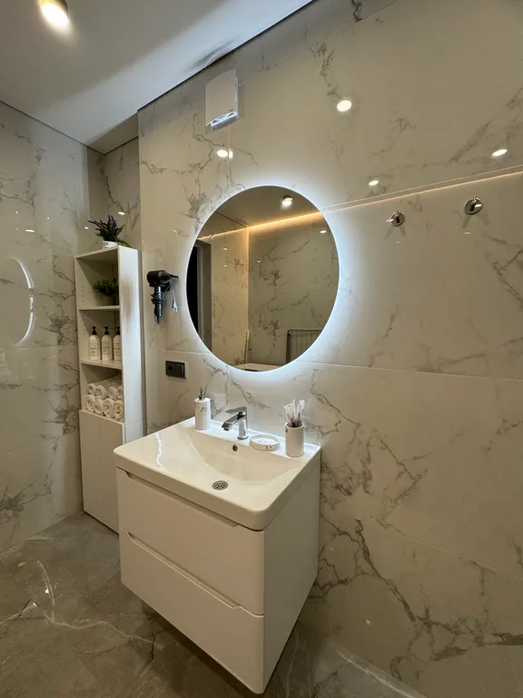 Квартира с дизайнерским ремонтом и видом на горы