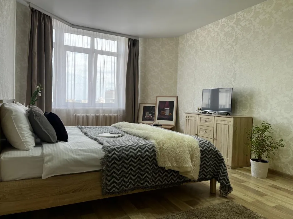 Светлая квартира с панорамным видом