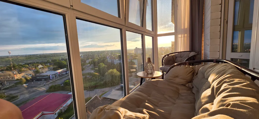 Апартамент с видом на реку