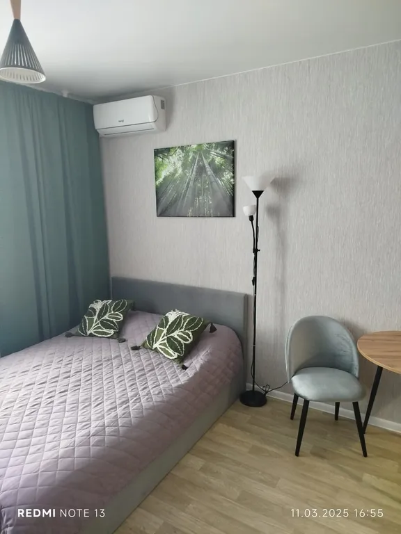 Квартира Уютная студия на Околице с кондиционером и водонагревателем — аренда посуточно в Садовый