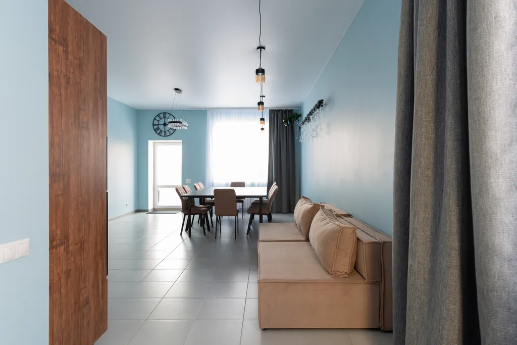 Семейный дом с тремя спальнями, мангалом и баней