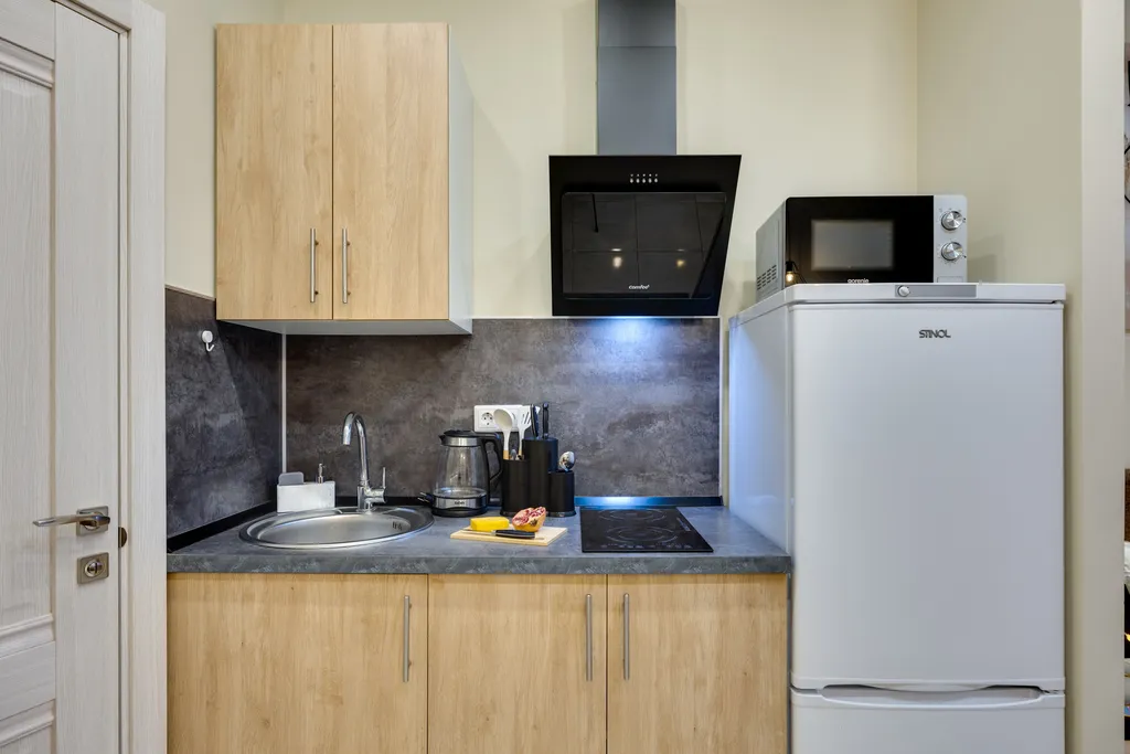 Солнечная студия Эллида в ЖК Одинбург недалеко от больницы.