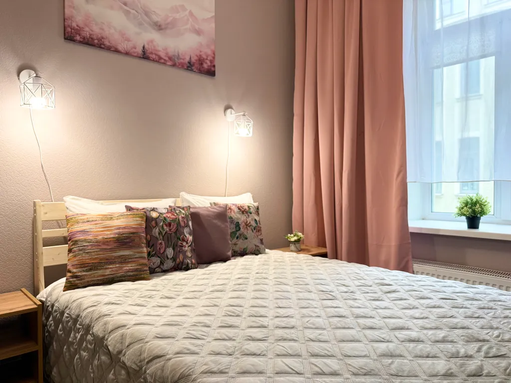 Квартира Квартира Уютная студия у метро Чернышевская — Санкт-Петербург