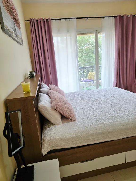 Апартаменты с частным пляжем и видом на сад на острове Марджан