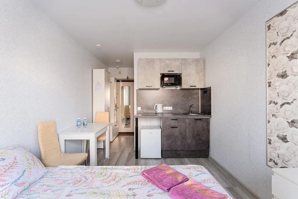 Квартира Квартира Уютная студия в новом Апарт-доме ЖК Дегунин — Москва