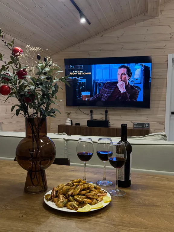 Дом с кедровой баней и чаном