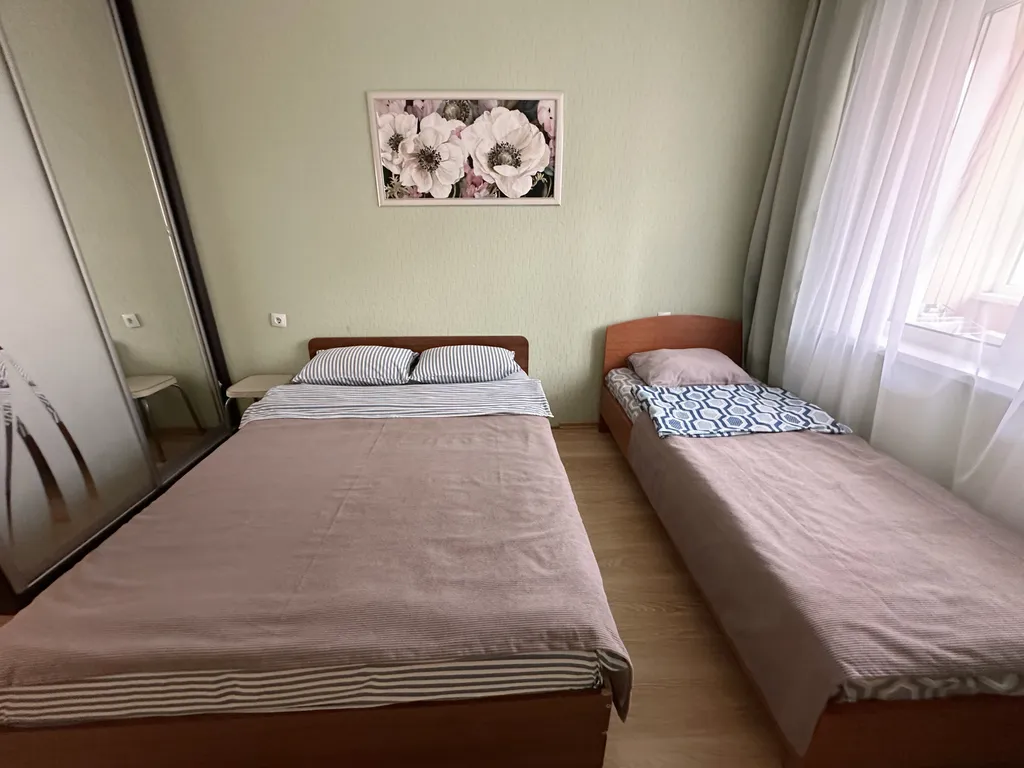 Двухкомнатная квартира в 10 минутах пешком от набережной