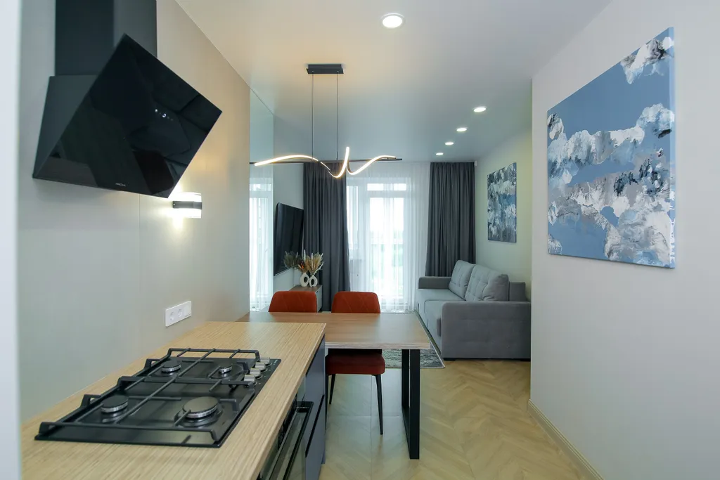 Квартира Евродвухкомнатная квартира с современным ремонтом — Калининград