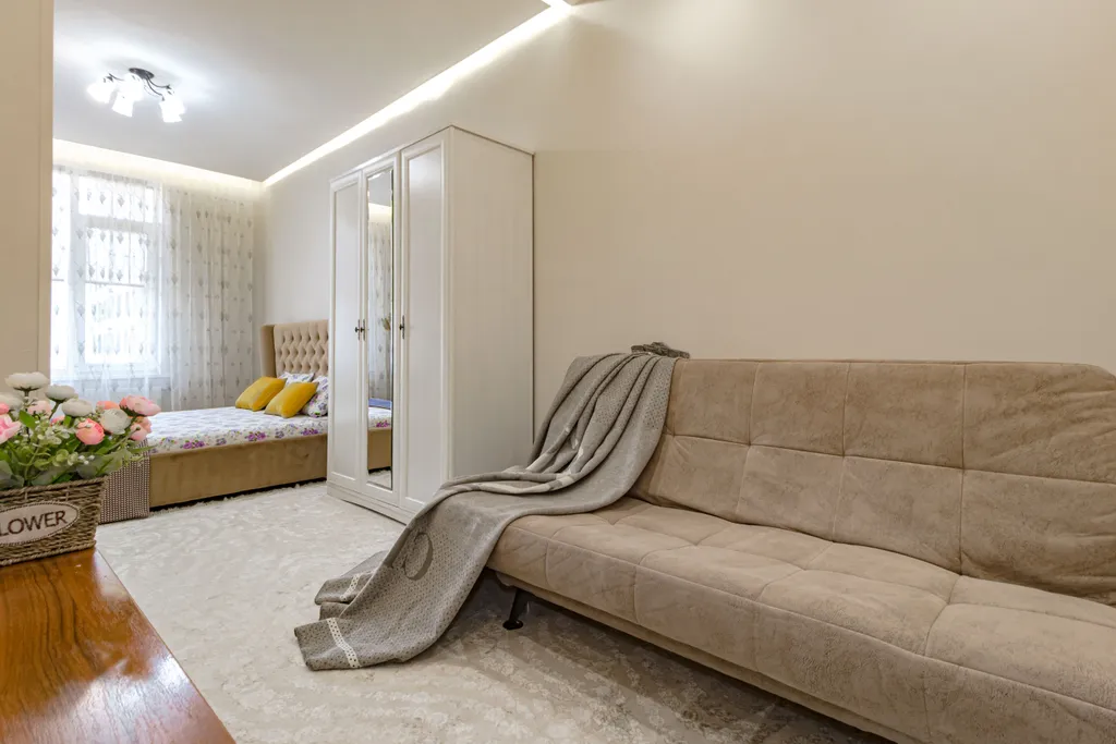 Уютная просторная квартира в центре, рядом с Байтерек и ТРЦ Керуен