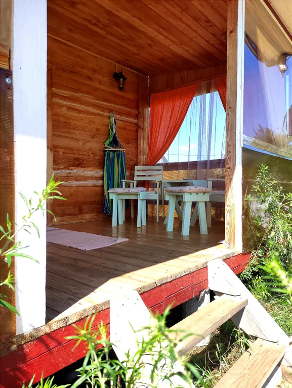 Усадьба Роза на Селигере с русской баней Red haus