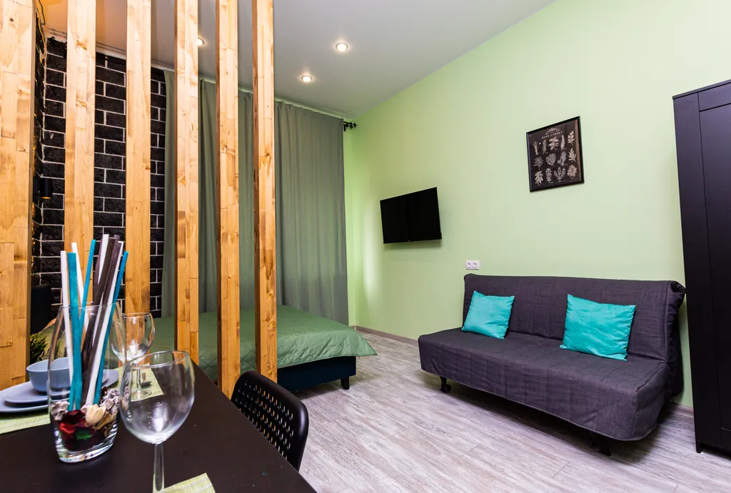 Комфортная дизайнерская квартира-студия