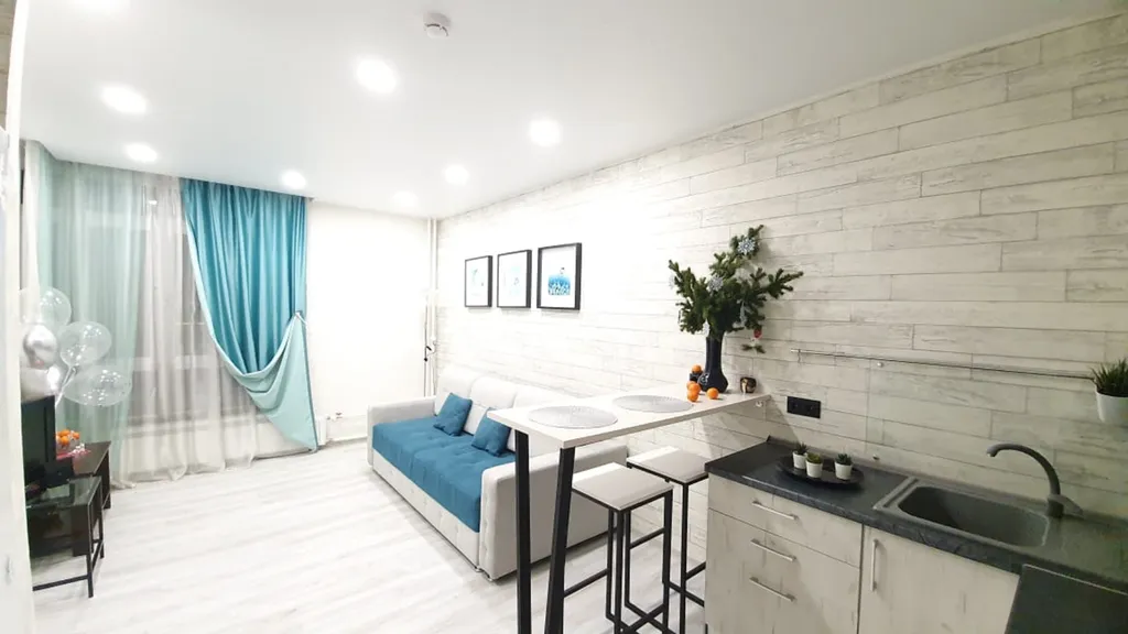 Уютная студия для пары в центре города Новый жилой комплекс