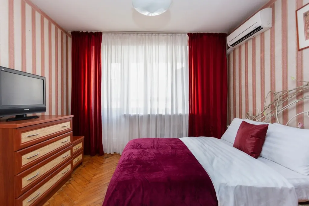 Удобная трехкомнатная квартира для 5 гостей