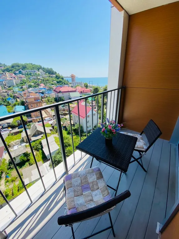 Квартира Студия с завораживающим видом и летним бассейном — аренда посуточно в Дагомыс