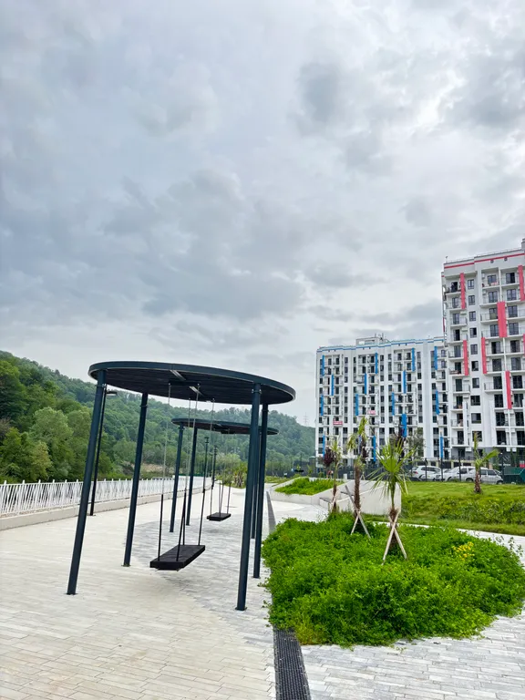 Уютная видовая студия с дизайнерским ремонтом