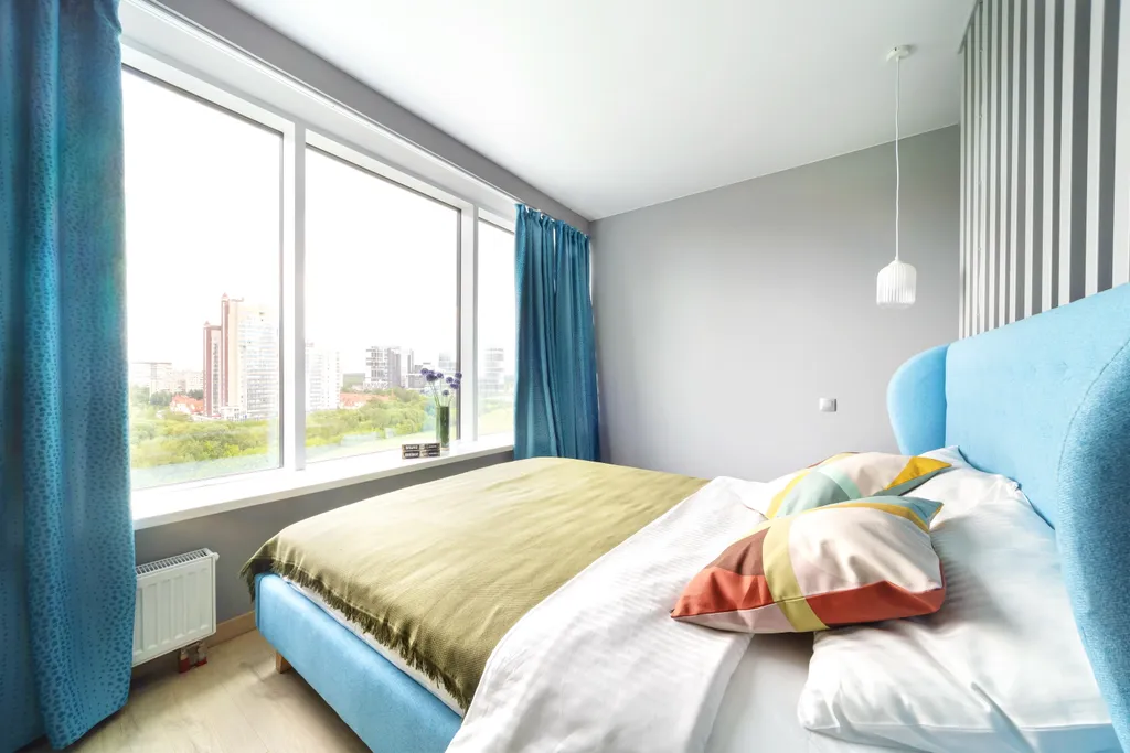 Апартамент с панорамными окнами на 11 этаже