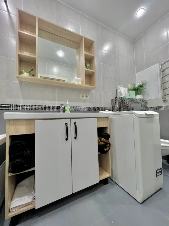 Уютная квартира с тантра-креслом в жк 31 квартале на берегу реки