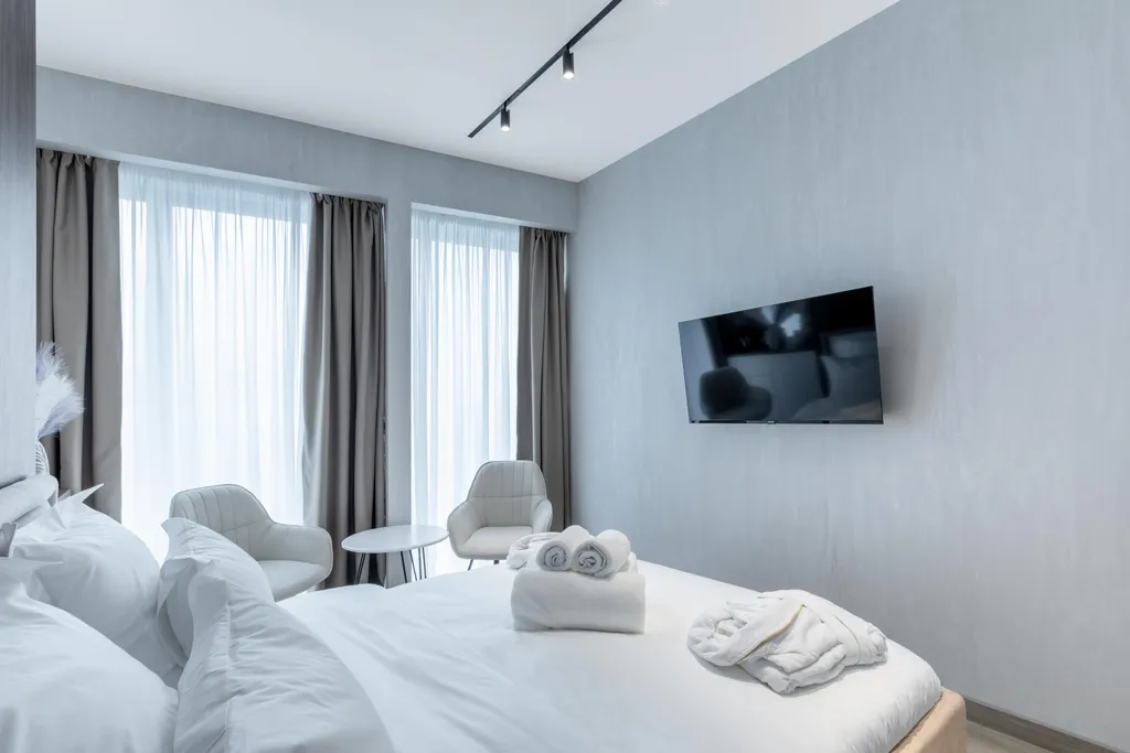 Квартира Квартира Номер с панорамным видом в Москва-Сити — Москва