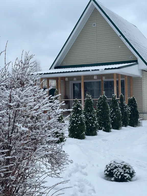 Уютный дом с баней