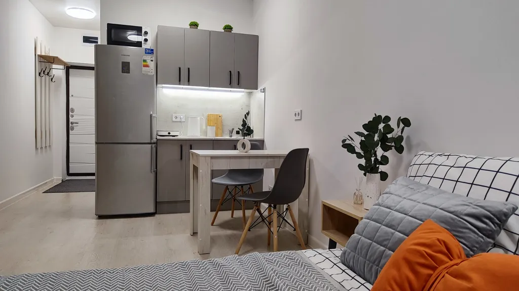 Светлая просторная студия