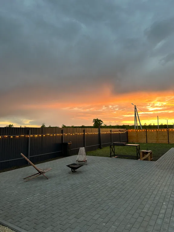 Красивый барнхаус с баней на приватной территории