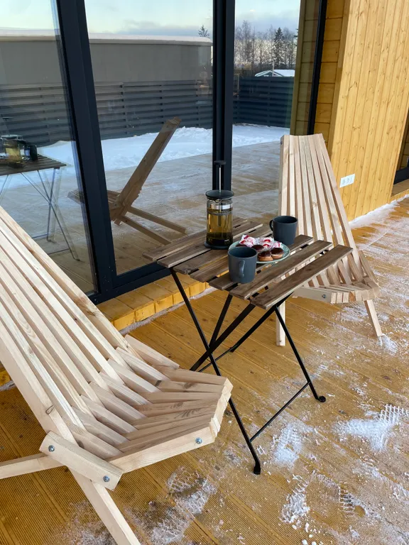 Коттедж Дом отдыха с сауной на горке — Иваново (Ленинградская область)