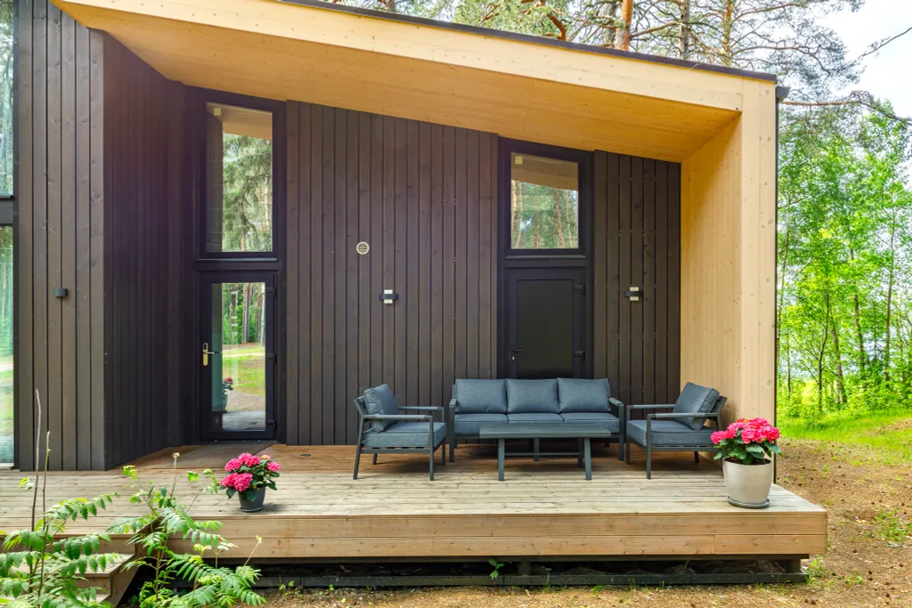 Коттедж с видом на озеро